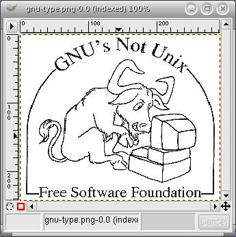 Gimp und PNG